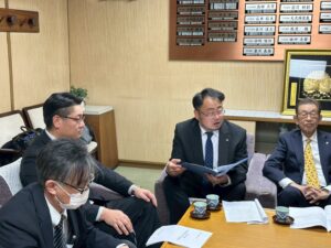 【名寄YEG】行政へ要望書提出